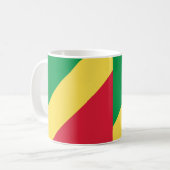 Keramik der Republik Kongo Kaffeetasse (Vorderseite Links)