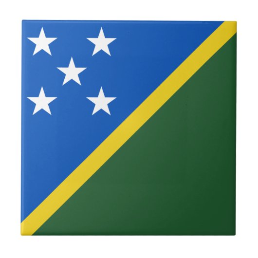 Keramik der Salomonen Fliese (Vorderseite)