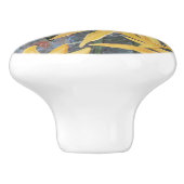 Keramik der Sonnenblume ziehen/Knopf Keramikknauf (Seitenansicht)