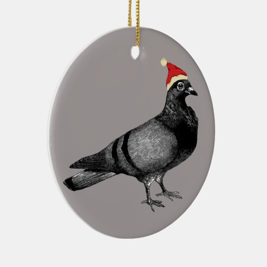 Keramik der Taube Grau Keramik Ornament (Rechts)