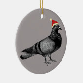 Keramik der Taube Grau Ornament (Rechts)