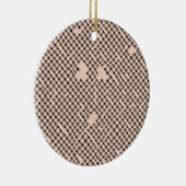 Keramik der Threadbare Fischnetze Ornament (Rechts)