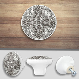 Keramik der Tintenpatronen Keramikknauf