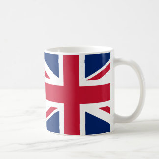 Keramik der Union-Jack-Käse-Tasse Kaffeetasse
