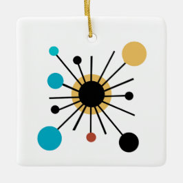 Keramik der Vintagen Stimmen Keramikornament