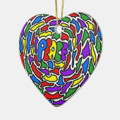 Keramik des Friedens Keramik Ornament (Links)