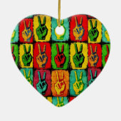 Keramik des Friedens Ornament (Hinten)