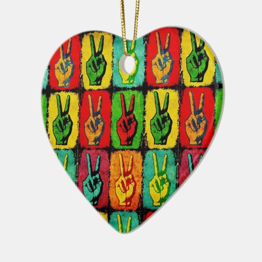 Keramik des Friedens Ornament (Links)