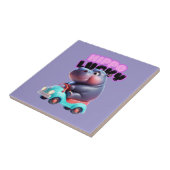 Keramik des Hippo-Laufwerks Fliese (Seite)