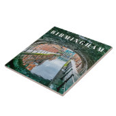 Keramik des Kanals Birmingham Fliese (Seite)