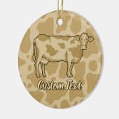 Keramik des Kuhprofils Ornament (Links)