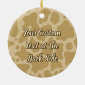 Keramik des Kuhprofils Ornament (Hinten)