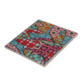 Keramik des Retro-Designers Fliese (Seite)