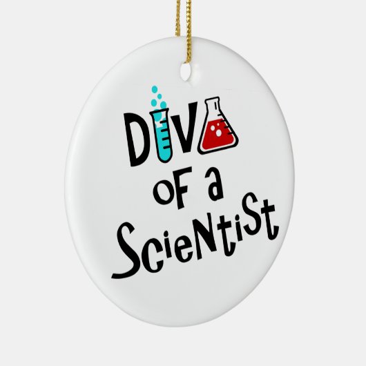 Keramik "DIVA of a Scientist" Ornament (Rechts)