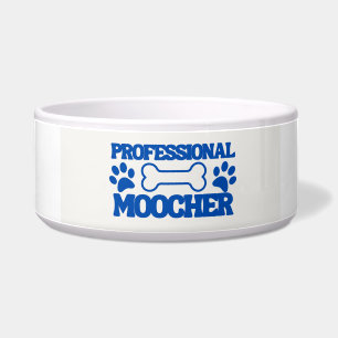 Keramik Dog Bowl - Moocher - Groß Napf