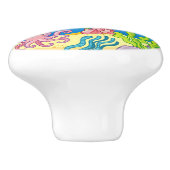 Keramik Door Knob Keramikknauf (Seitenansicht)