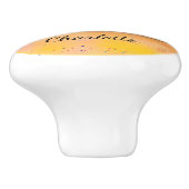 Keramik Door Knob - Winnie the Pooh Keramikknauf (Seitenansicht)