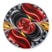 Keramik-Drehknöpfe mit Deutschland Colors Keramikknauf (Vorderseite)