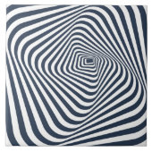 Keramik - Durch den Tunnel Moderne Abstrakt Fliese (Vorderseite)