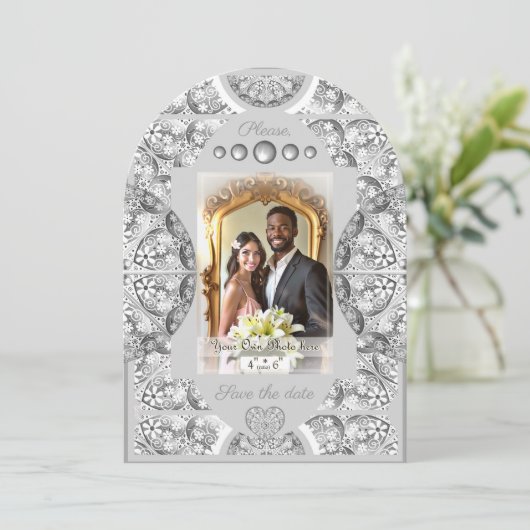 Keramik Einladung (Stehend Vorderseite)