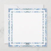 Keramik Feiertagskarte (Rückseite)