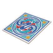 Keramik Fische Fliese (Seite)