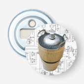 Keramik Flaschenöffner (Vorderseite)