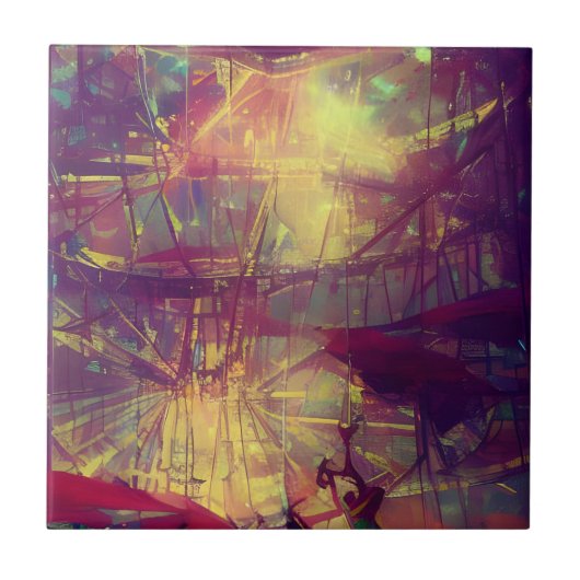 Keramik Fliese (Vorderseite)