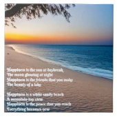 Keramik Fliese (Vorderseite)