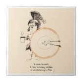 Keramik Fliese (Vorderseite)