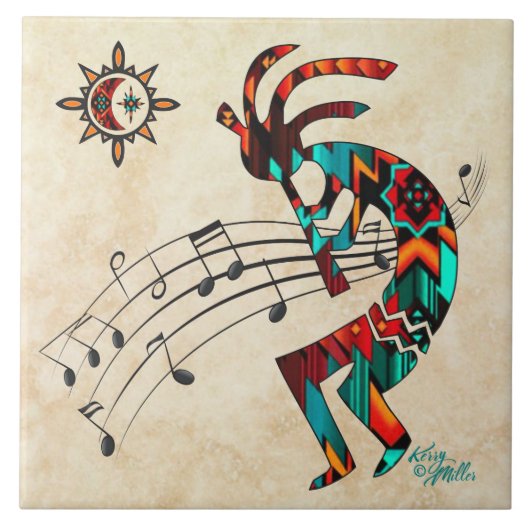 Keramik Fliese (Vorderseite)