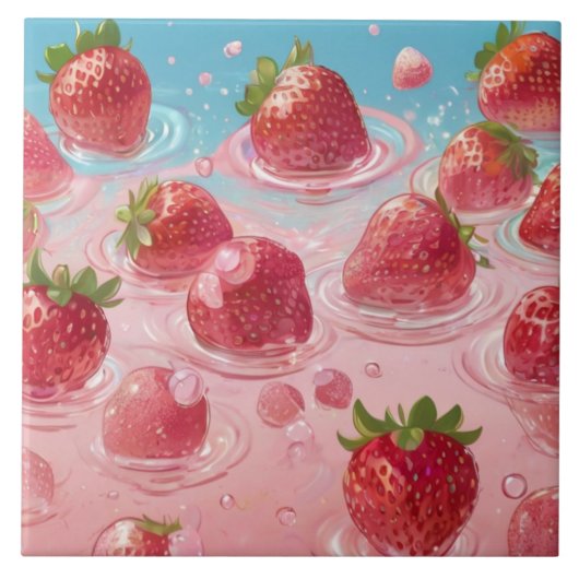 Keramik Fliese (Vorderseite)