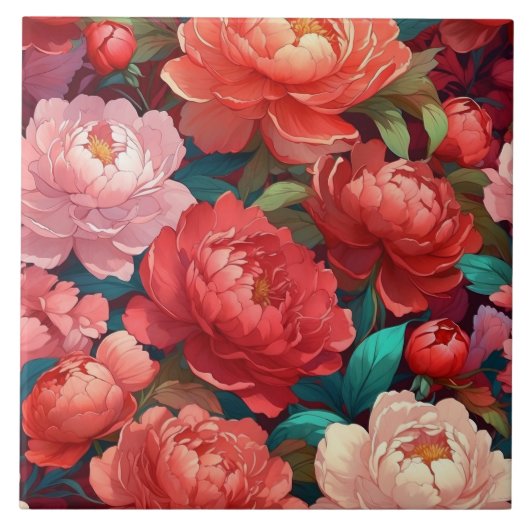 Keramik Fliese (Vorderseite)