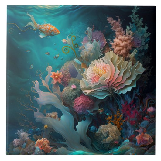 Keramik Fliese (Vorderseite)