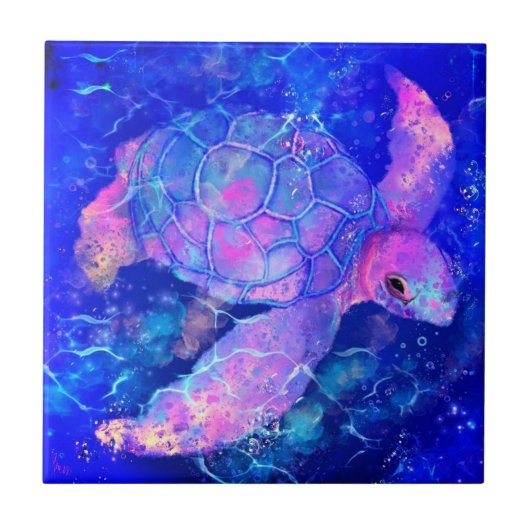 Keramik Fliese (Vorderseite)