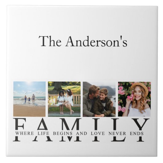 Keramik Fliese (Vorderseite)