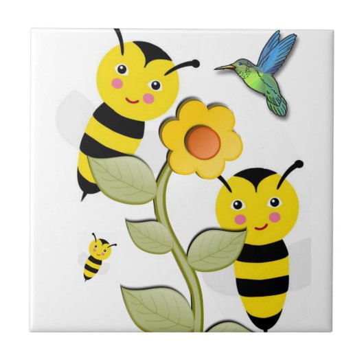 Keramik Fliese (Vorderseite)