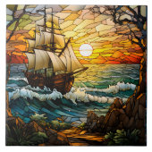 Keramik Fliese (Vorderseite)