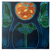 Keramik Fliese (Vorderseite)