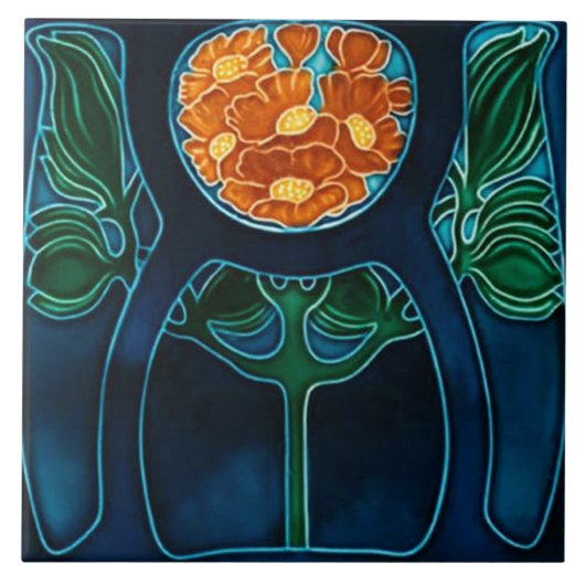 Keramik Fliese (Vorderseite)