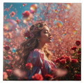 Keramik Fliese (Vorderseite)