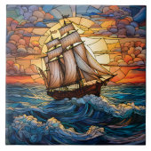 Keramik Fliese (Vorderseite)