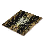 Keramik-Fliese der 1920er Jahre Fliese (Seite)