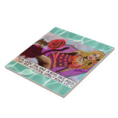 Keramik-Fliese, die sie kannte Fliese (Seite)