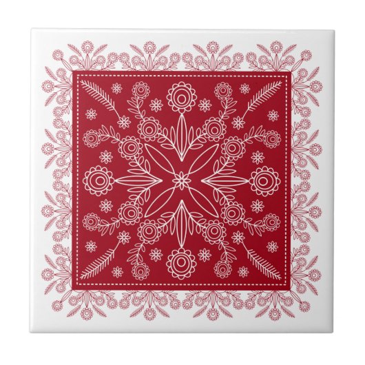 Keramik-Fliese Fliese (Vorderseite)