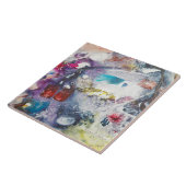 Keramik-Fliese Kays Cassill: "Fischrogen " Fliese (Seite)