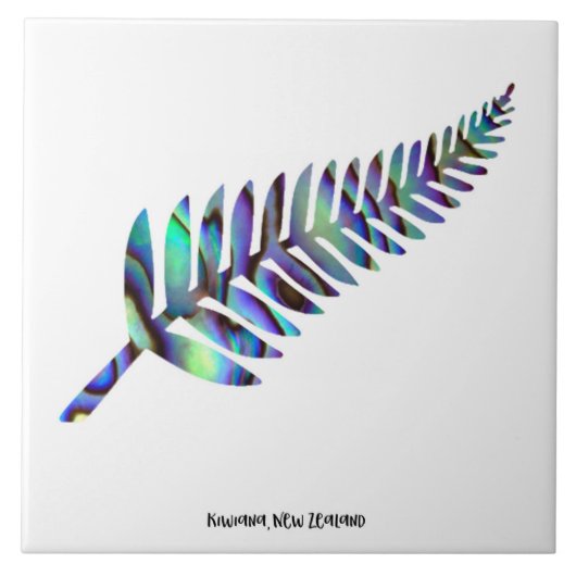 Keramik-Fliese Kiwiana Wand-Kunst Fliese (Vorderseite)