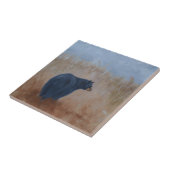 Keramik-Fliese mit "hintere Ansicht-" Bären Fliese (Seite)