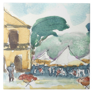 Keramik-Fliese "Ravello Italien " Marilyn Holmes Fliese