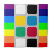 Keramik Fliesenfarben Fliese (Vorderseite)